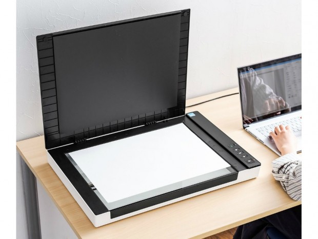 サンワダイレクト、A3サイズまで対応する薄型フラットヘッドスキャナ発売