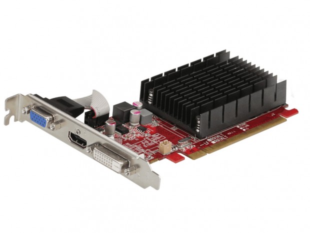 税抜3,980円のファンレス・ロープロ対応VGA、玄人志向「RD-R5-230-E1GB/HS」