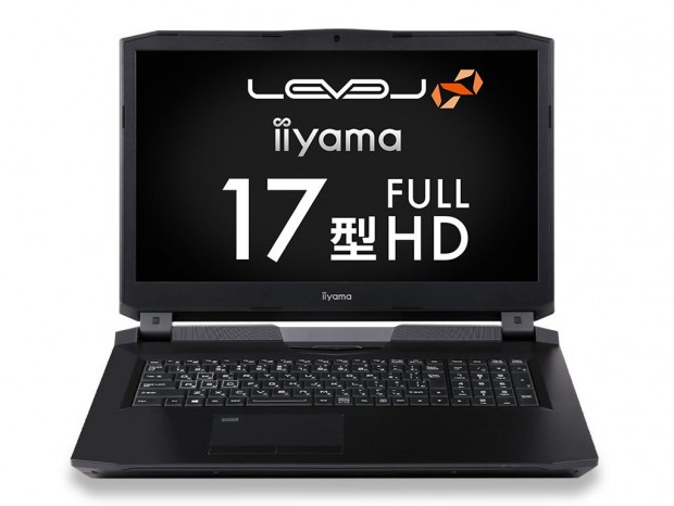 LEVEL∞、GeForce RTX 2080搭載の17.3型ハイエンドノートをリリース