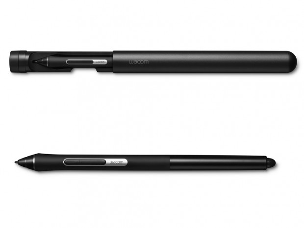 鉛筆のように握りやすい筆圧8192レベル対応の細いペン、ワコム「Wacom Pro Pen slim」