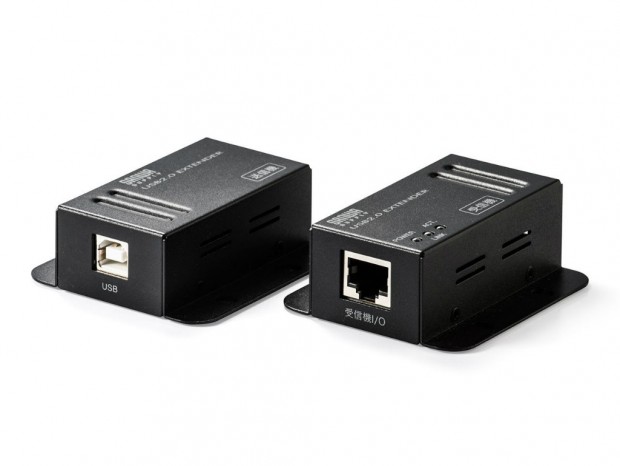 2台のUSB周辺機器を最大50mまで延長できるエクステンダーがサンワダイレクトから