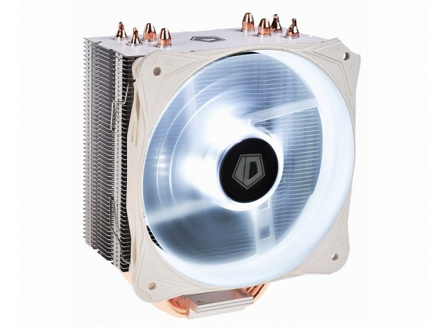 130mmファンと3D形状ヒートシンクで冷やす、ID-COOLINGから真っ白なサイドフロー登場