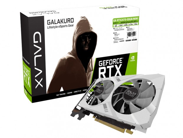長さ175mmのショートサイズGeForce RTX 2070/2060が玄人志向から