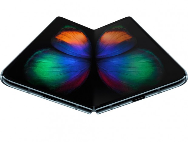 Samsung、7.3インチタブレットとしても使える折りたたみ式スマホ「Galaxy Fold」