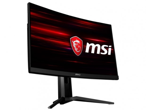 1ms/144Hz対応の23.6インチフルHD曲面ゲーミング液晶、MSI「MAG241CR」など2種