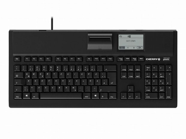 Cherry、スマートカードリーダーデュアル搭載の大型メカニカルキーボード「G87-1505」