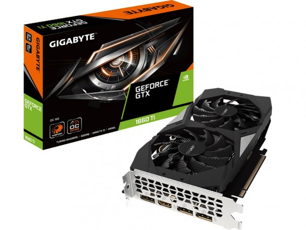 WINDFORCE 2X搭載の「GV-N166TOC-6GD」など、GTX 1660 Ti 2モデルがGIGABYTEから