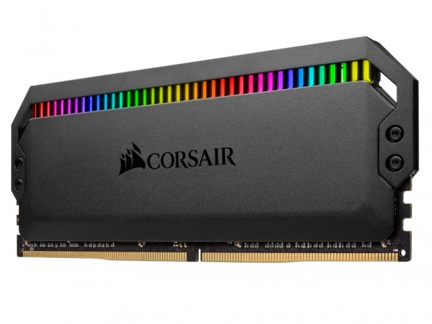 CORSAIRの超高輝度LED搭載DDR4メモリ「DOMINATOR PLATINUM RGB」近日発売