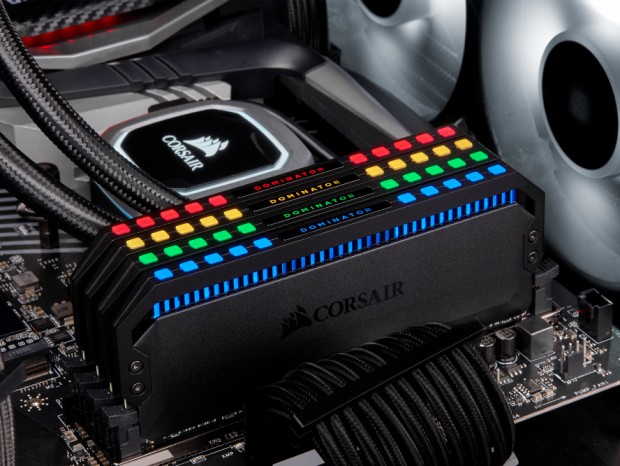 CORSAIRの超高輝度LED搭載DDR4メモリ「DOMINATOR PLATINUM RGB」近日発売