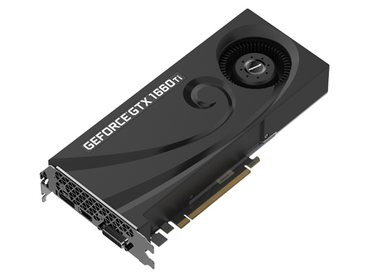 外排気モデルとショートモデルのGeForce GTX 1660 TiがManliから