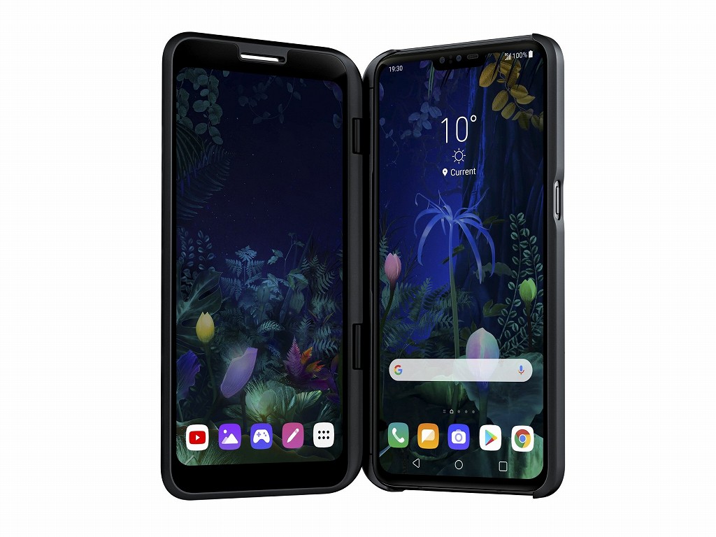 LG、専用アクセで2画面化する5G対応スマホ「V50ThinQ 5G」など3機種