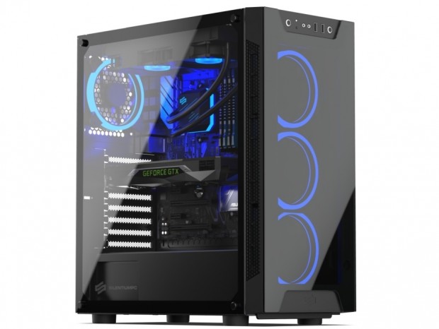 高エアフローと魅せるを両立したミドルタワー、SilentiumPC「Armis AR5X TG RGB」