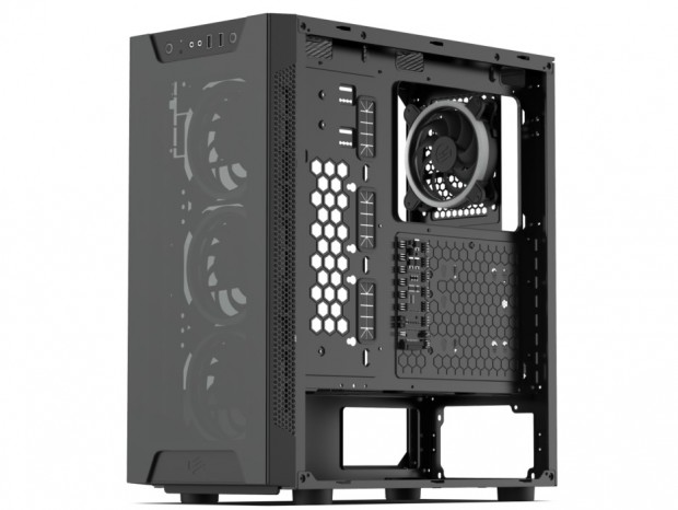 高エアフローと魅せるを両立したミドルタワー、SilentiumPC「Armis AR5X TG RGB」
