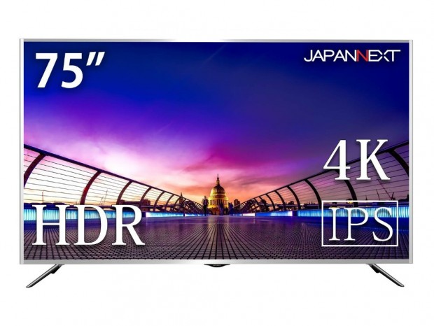 税込約40万円のIPSパネル採用86型4K液晶ディスプレイがJAPANNEXTから