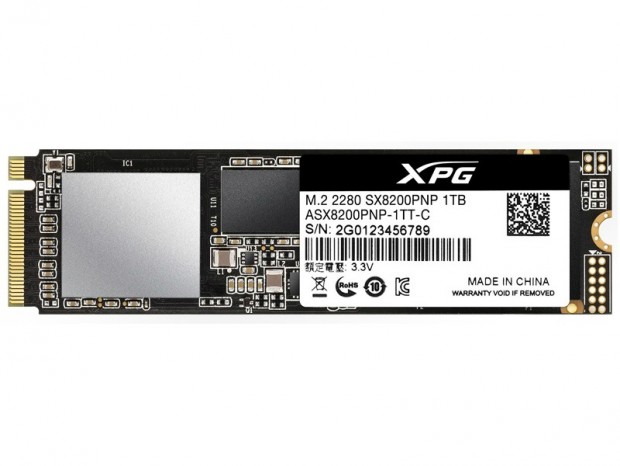 読込3.5GB/s、書込3.0GB/sの高速NVMe M.2 SSD、ADATA「XPG SX8200 Pro」発売