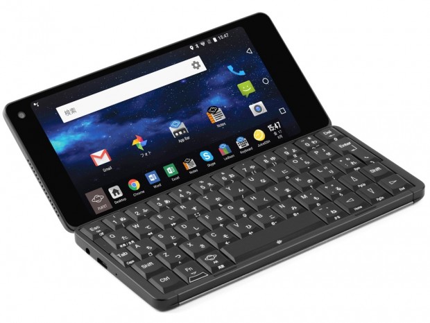 QWERTYキー搭載の「Gemini PDA」に日本語かな印字モデルが登場