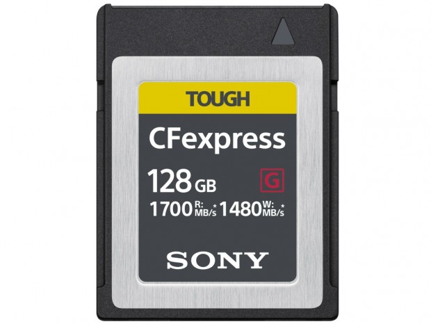 最大転送1,700MB/secの超高速次世代メモリカード、ソニー「CFexpress Type B」