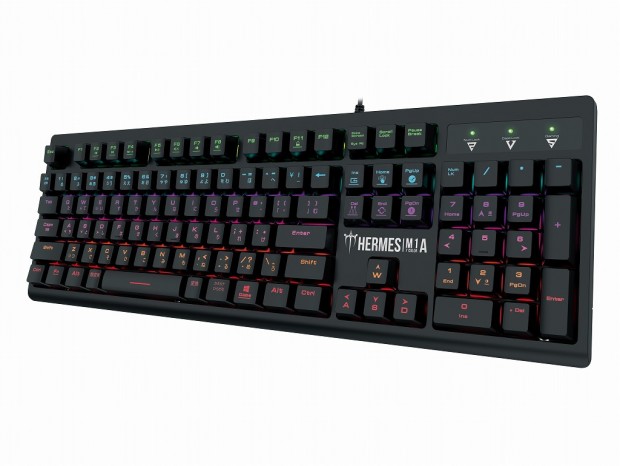 GAMDIAS、青軸/赤軸ラインナップの認定メカニカルキーボード「HERMES M1A」シリーズ