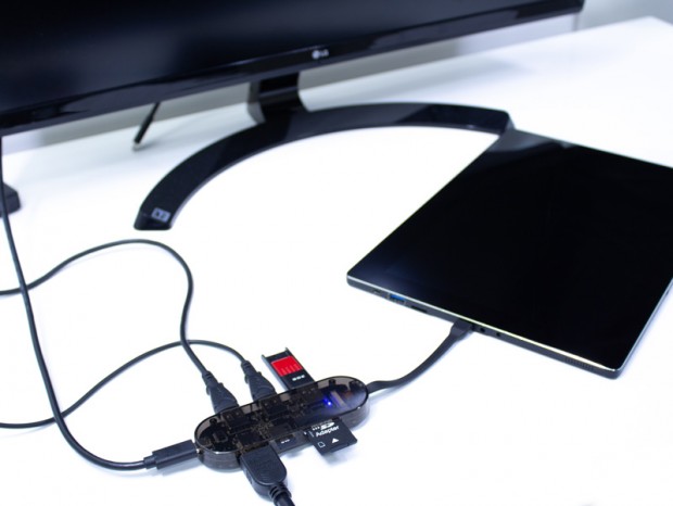 充電も同時にできるUSB PD対応のType-Cドッキングステーションが上海問屋から