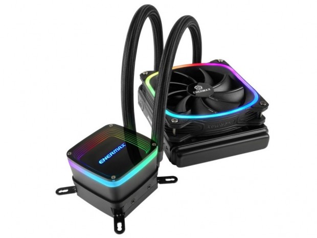 SquA RGBファンを採用するオールインワン水冷、ENERMAX「AQUAFUSION」シリーズ