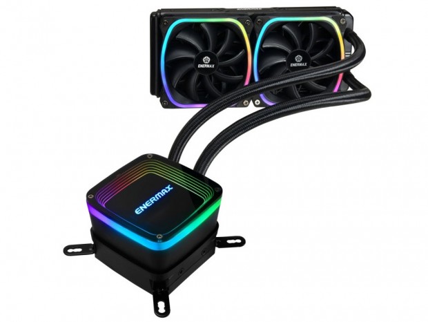 SquA RGBファンを採用するオールインワン水冷、ENERMAX「AQUAFUSION」シリーズ