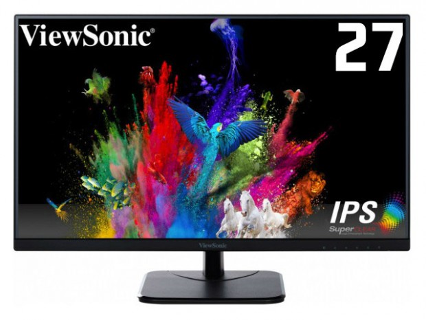 3辺フレームレスデザイン採用のフルHD IPS液晶、ViewSonic「VA56」シリーズ