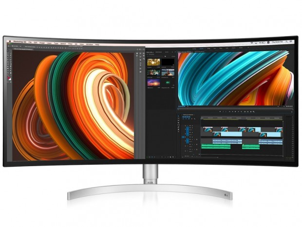 HDR 400対応のNano IPS採用34インチ曲面ウルトラワイド液晶、LG「34WK95C-W」