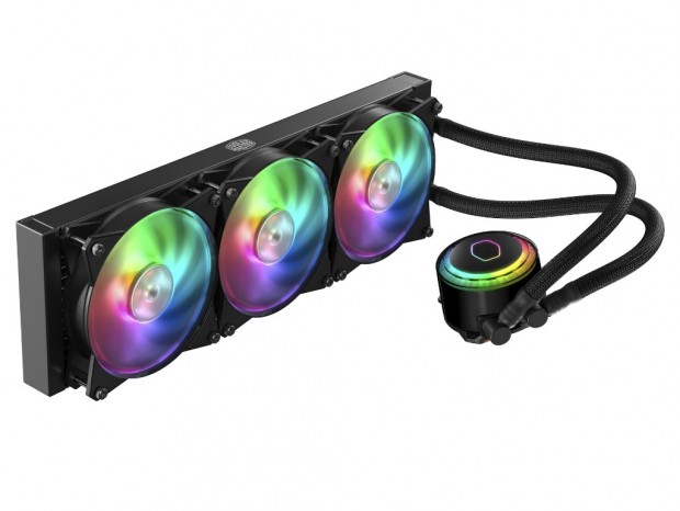 アドレサブルRGB対応の360mmラジエター水冷、Cooler Master「MasterLiquid ML360R RGB」