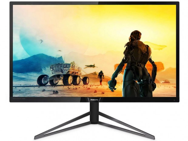 DisplayHDR 600対応の31.5型4K液晶ディスプレイ、Philips「326M6VJRMB」