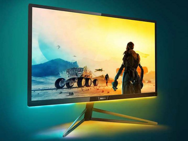 DisplayHDR 600対応の31.5型4K液晶ディスプレイ、Philips