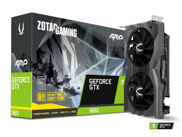 ZOTAC、GeForce GTX 1660を搭載するコンパクトグラフィックスカード2種発売