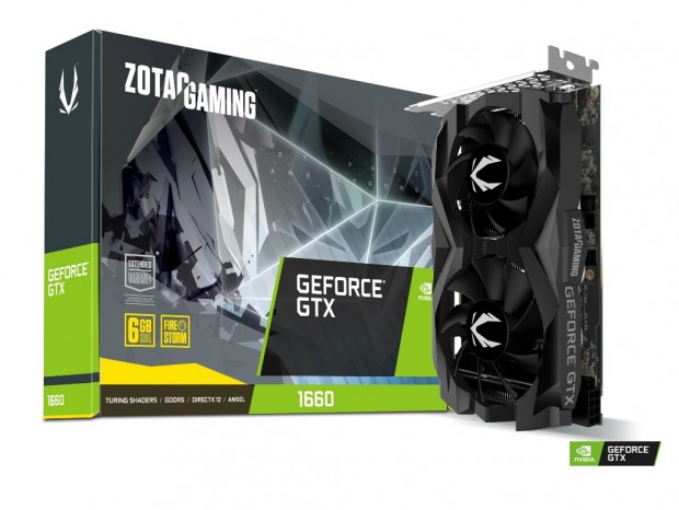 ZOTAC、GeForce GTX 1660を搭載するコンパクトグラフィックスカード2種発売