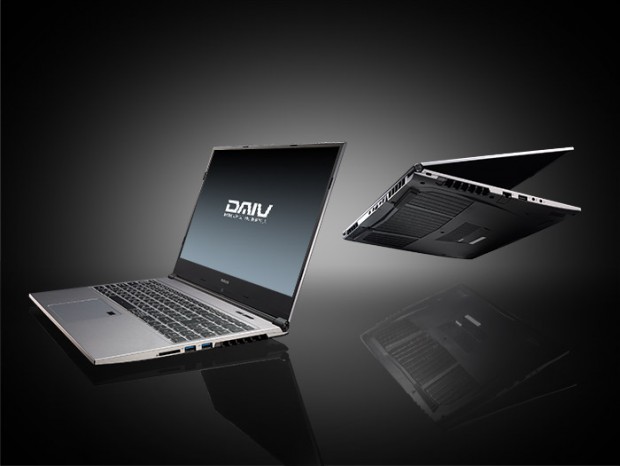 マウスDAIV、薄さ約20mmのクリエイター向け15.6型フルHDノートPC発売