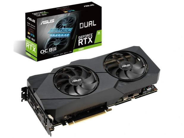 ASUS、オリジナルデュアルファンクーラーを搭載するGeForce RTX 20シリーズ計3モデル