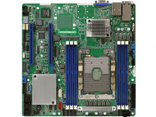 Xeon スケーラブル対応のMicroATXマザー、ASRock Rack「EPC621D6U-2T」