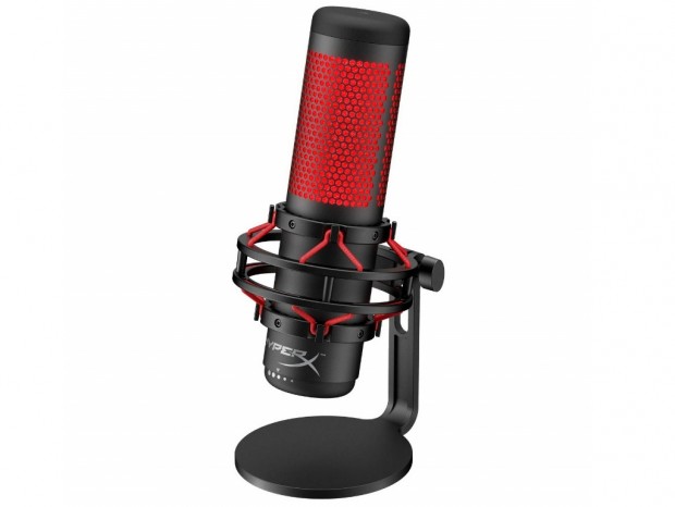 4つの極性を選択できるストリーミング向けUSBマイク「HyperX QuadCast」