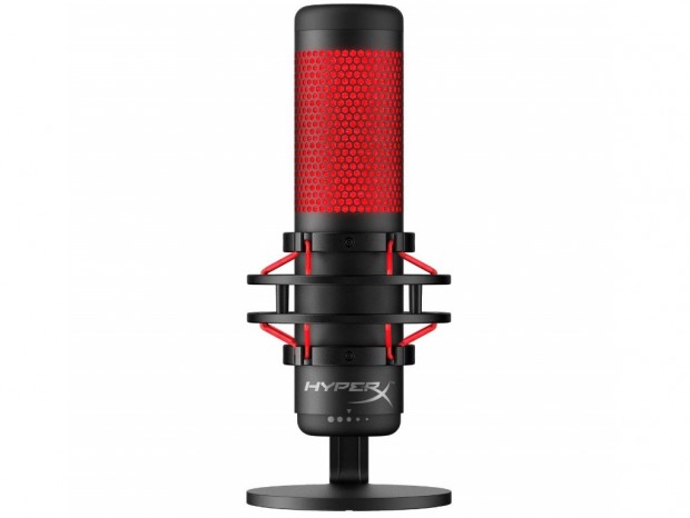 4つの極性を選択できるストリーミング向けUSBマイク「HyperX QuadCast」