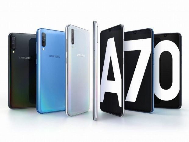 トリプルカメラを備えた6.7インチベゼルレススマホ、Samsung