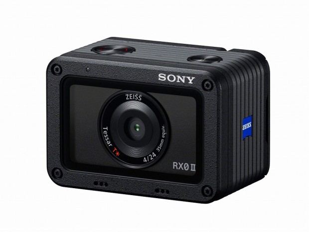 ソニー、4K動画の本体内録画に対応した回転液晶付き最小・最軽量カメラ「RX0 II」