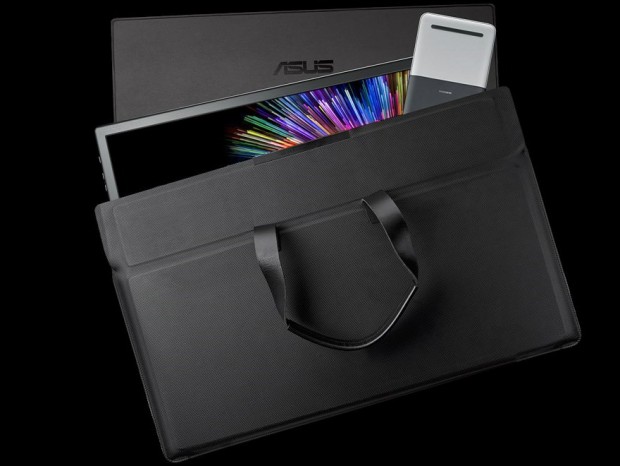 有機ELパネル採用の21.6インチポータブル4K液晶、ASUS「ProArt PQ22UC」