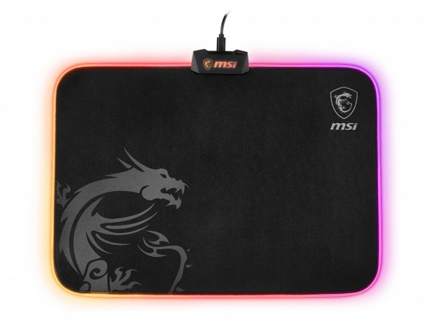 MSI初のRGB LEDイルミネーション対応マウスパッド「Agility GD60」