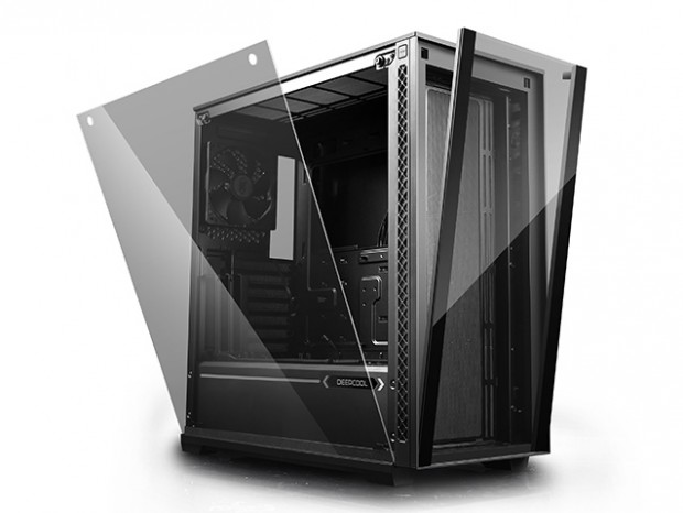 E-ATX対応の強化ガラスパネル採用ミドルタワー、Deepcool「MATREXX 70」正式発表