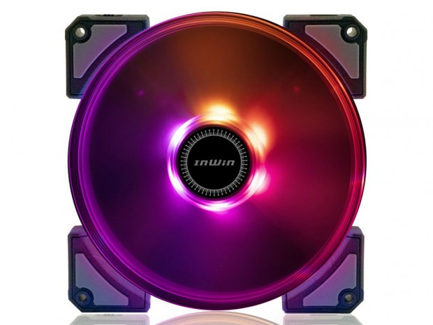 モジュール式コネクタ採用のアドレサブルRGBファン、In Win「CROWN」シリーズ