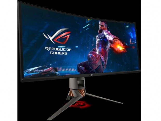 リフレッシュレート120HzのUWQHD曲面ゲーミング液晶、ASUS「ROG SWIFT PG349Q」