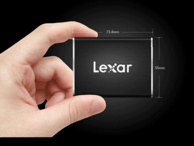 Lexar、容量1TBの超高速USB3.1 Type-CポータブルSSD「SL100 Pro」