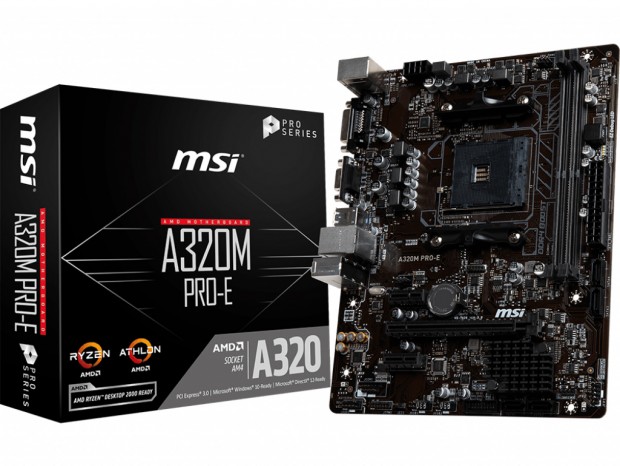 売価6,000円台から。MSI、Ryzen/Athlon APU対応マザーボード計3モデル
