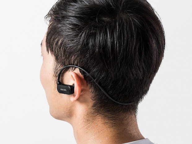 くるっと丸くなるスポーツ向けBluetoothイヤホンがサンワダイレクトから