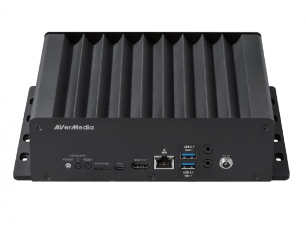 Jetson Nano採用のファンレスボックスPC、AVerMedia「AVerAI BOX PC」