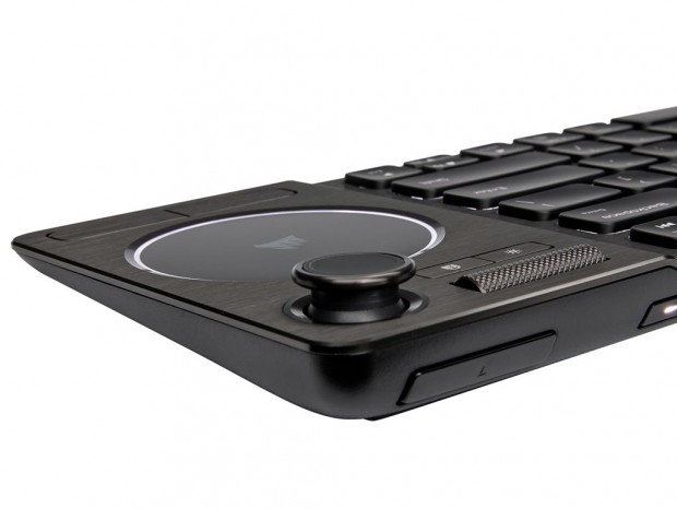 ジョイスティックとタッチパッドを備えたCORSAIR「K83 Wireless」を国内発売