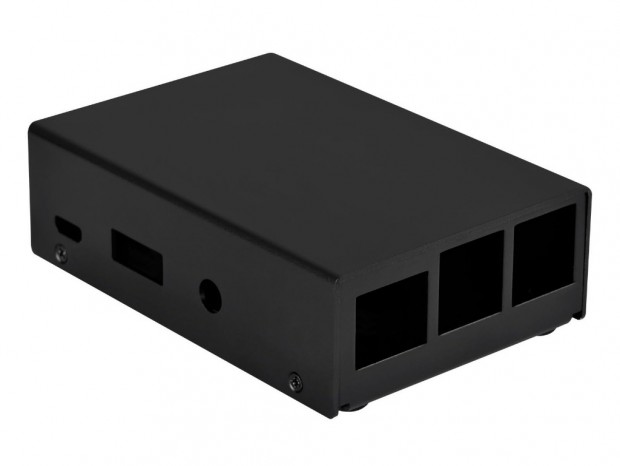 ウォールマウント対応のRaspberry Pi専用アルミニウムケース、SilverStone「PI01」
